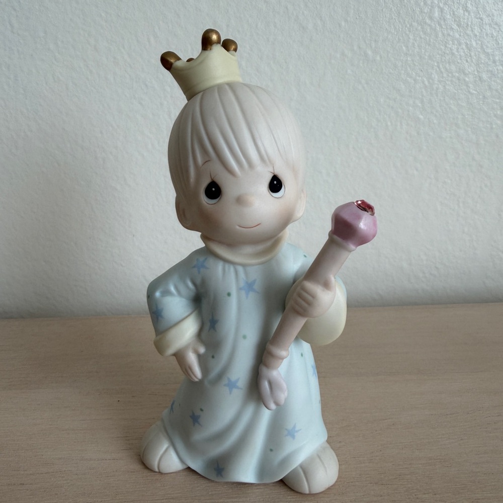 Precious Moments “A prince of a Guy” with Gold Crown